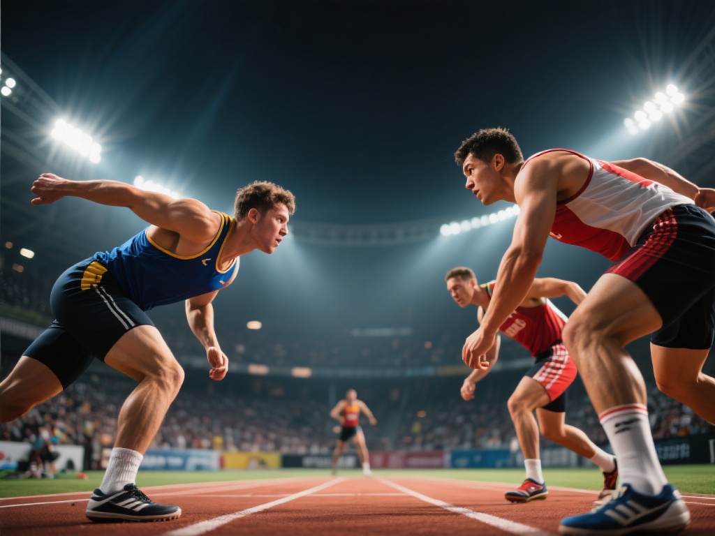 体育世界里，胜负并非唯一的追求，真正的光芒源于竞争