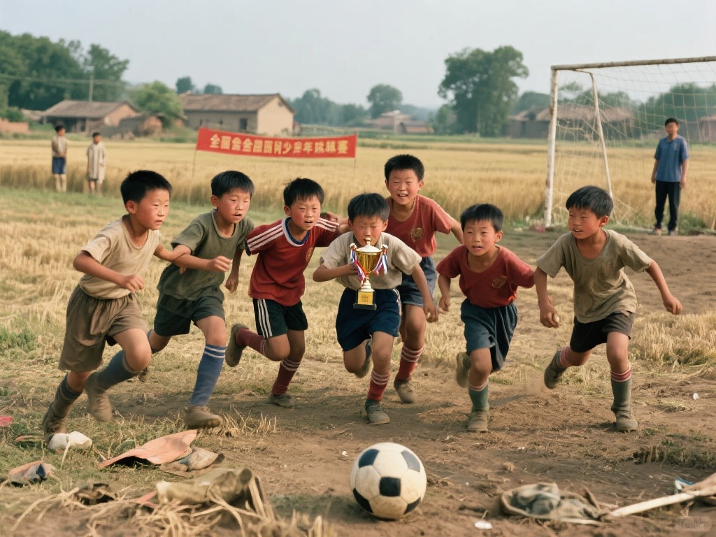 热血竞技:追梦少年谱写体育复仇励志传奇 曾有一个广为流传的例子,一群农村少年组建了自己的足