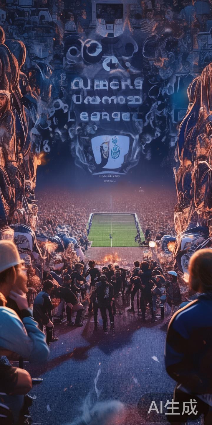 例如，一次关于欧洲冠军联赛的讨论，引发了众多足球迷